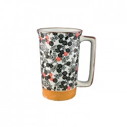 Grand mug fleurs