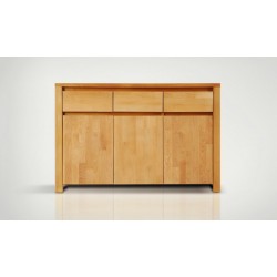 Commode Tsuri 3 tiroirs Naturel