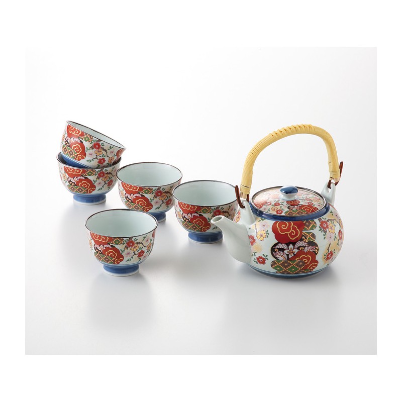 Service à thé japonais en porcelaine - Boutique le japonais