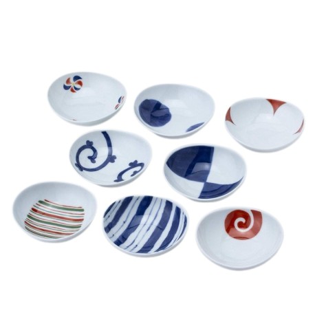 Set de 8 coupelles Sometsuke