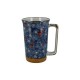 Grand mug bleu Coccinelle