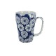 Grand mug japonais motifs de fleurs
