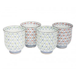 Set de 4 verres en duo