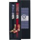 Set baguettes et repose baguettes bleu et rouge