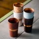 Set de 5 mazagrans japonais de différentes couleurs