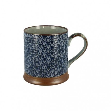 Petit mug bleu Vagues