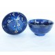 Set de 2 bols en céramique japonaise bleus